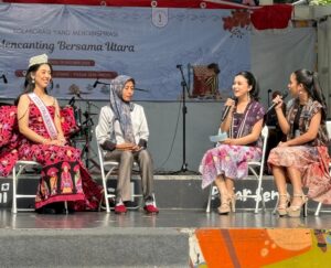 Keren! Nayyara Azarine Farrashila Ajak Remaja Indonesia Bangga Akan Keindahan Batik