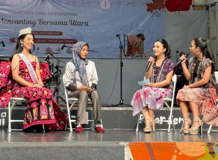 Keren! Nayyara Azarine Farrashila Ajak Remaja Indonesia Bangga Akan Keindahan Batik