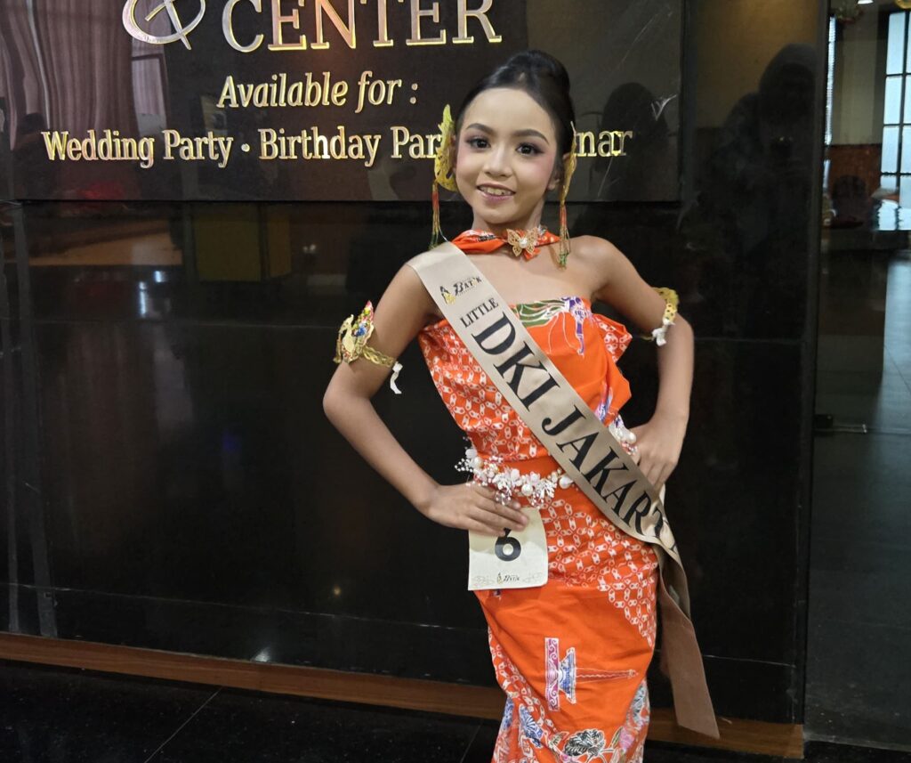 Shafeea Aleeya Raih Runner Up 2 Puteri Batik Cilik Indonesia 2025